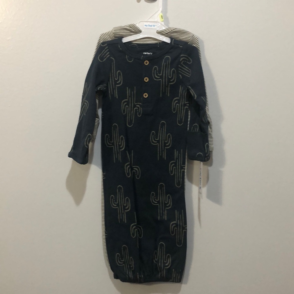 NWT Carters 2pk sleepers - sz 3 month